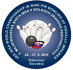 3. MS v kuželkách, Slovensko, Rakovice, 24. - 31.5.2015